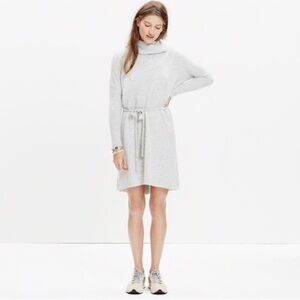 Madewell viewpoint turtleneck sweater-dress